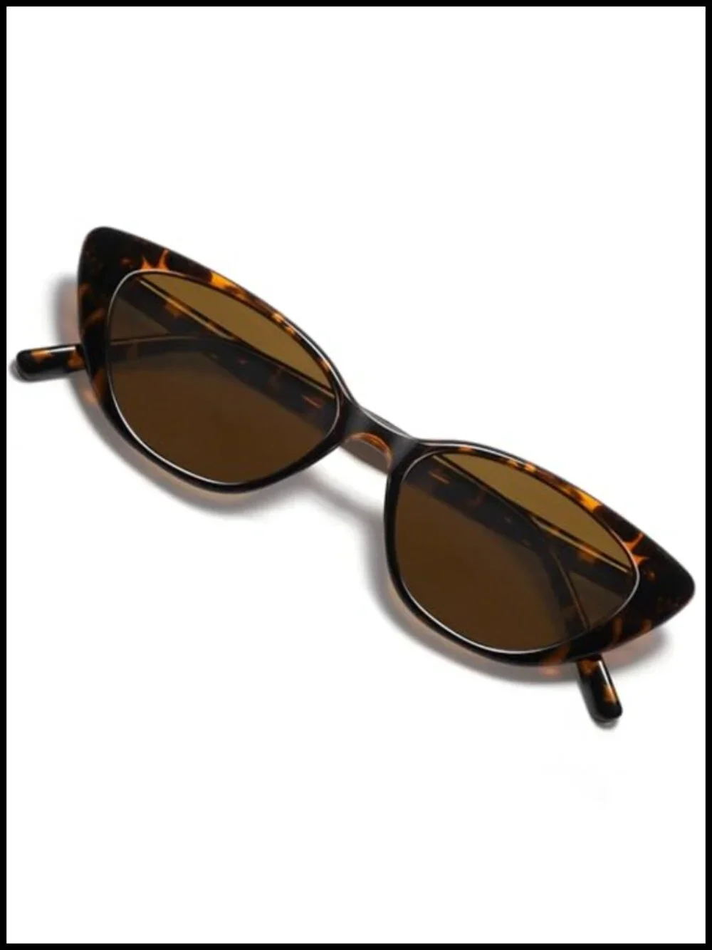 Retro Cat Eye Polarized Sunglasses Women Trendy Driving Glasses